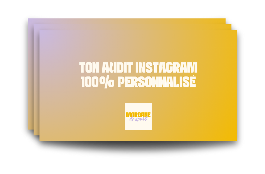 Morgane de sport - Community manager